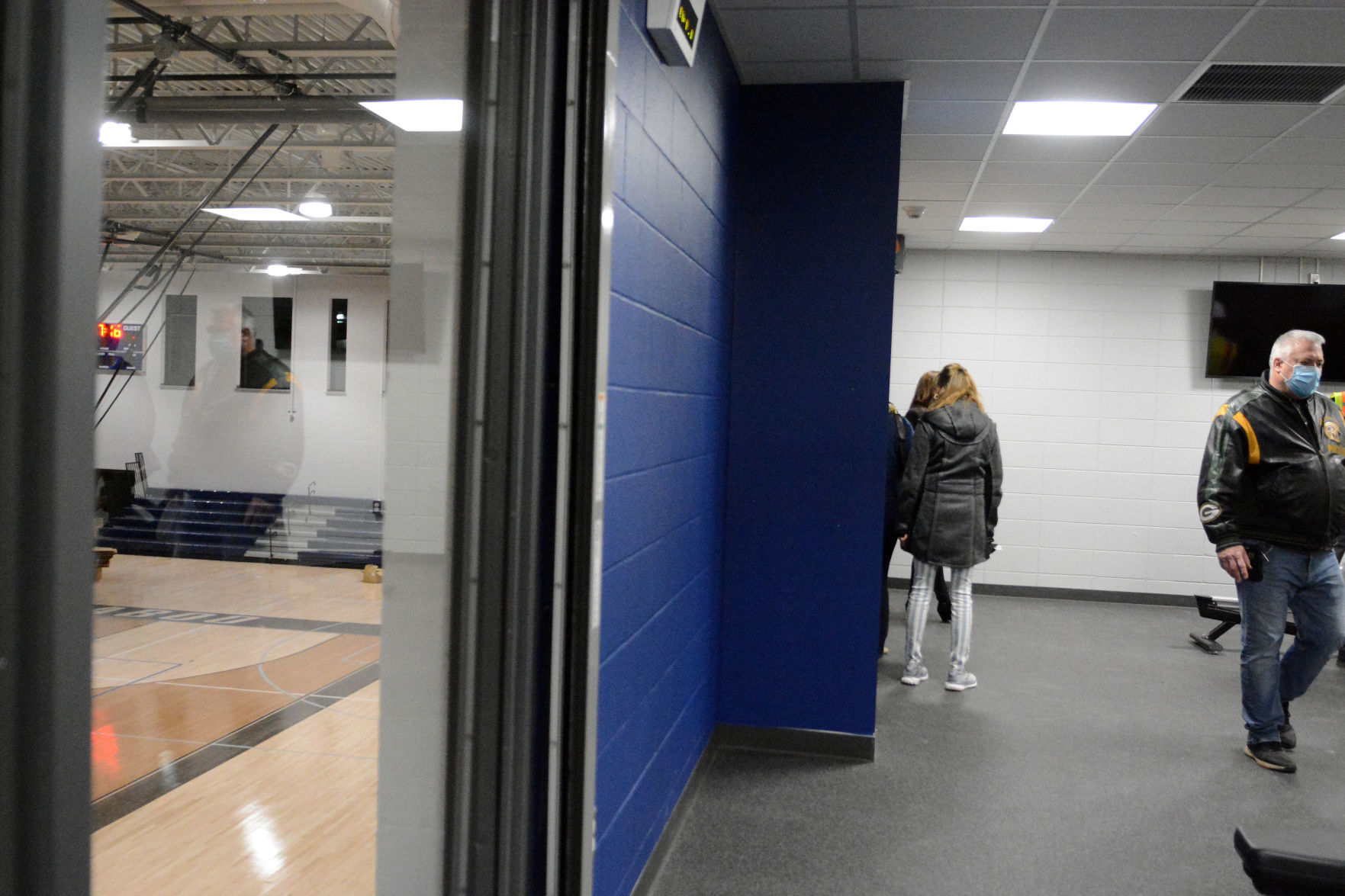 Tour of Jack Young Middle School construction, Dec. 7